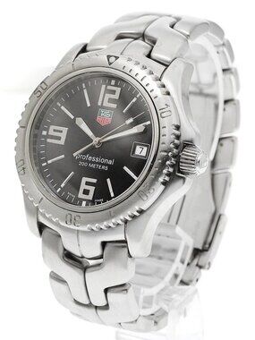 TAG HEUER Link WT1110 Date black Dial Quartz Men's Watch_944078